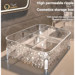 Desktop Acrylic Glacier Style Makeup Organizer (Random Colors) - Image 2
