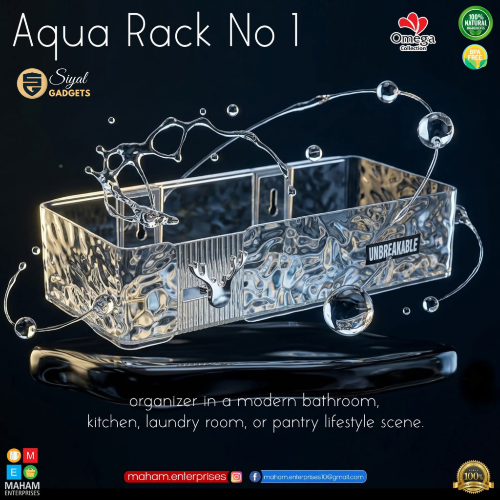 Acrylic Aqua Rack Square