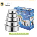 5pcs Steel Bowl
