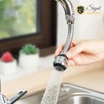 360° Rotatable Steel Faucet Extension