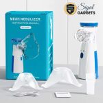 Portable Mesh Nebulizer – Silent Handheld Respirator Machine