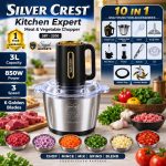 New 10in1 Silver Crest 3Liter Chopper